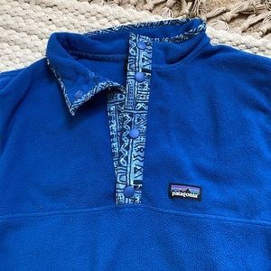 Blue Patagonia sweater